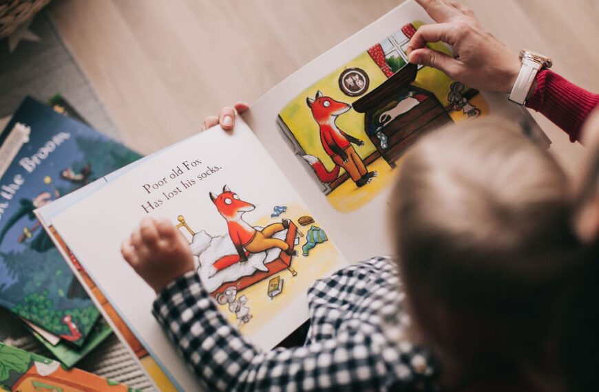 person reading a book